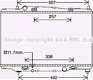 Prasco FD2646 - Радиатор, охлаждение двигателя autospares.lv