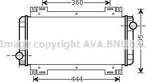 Prasco FD2044 - Радиатор, охлаждение двигателя autospares.lv