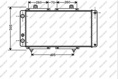 Prasco FT917R002 - Радиатор, охлаждение двигателя autospares.lv