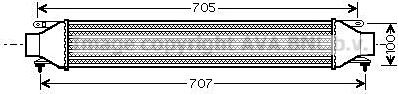 Prasco FT4321 - Интеркулер, теплообменник турбины autospares.lv