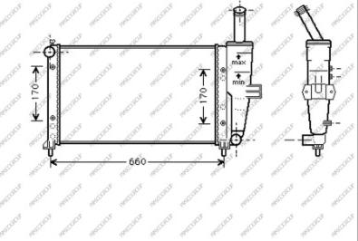 Prasco FT133R002 - Радиатор, охлаждение двигателя autospares.lv