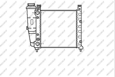 Prasco FT127R001 - Радиатор, охлаждение двигателя autospares.lv