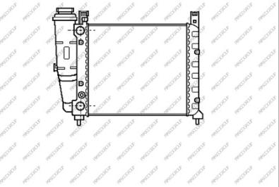 Prasco FT127R002 - Радиатор, охлаждение двигателя autospares.lv