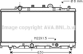 Prasco FT2148 - Радиатор, охлаждение двигателя autospares.lv