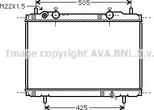 Prasco FT2184 - Радиатор, охлаждение двигателя autospares.lv