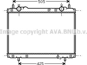 Prasco FT2270 - Радиатор, охлаждение двигателя autospares.lv