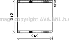 Prasco FTV421 - Испаритель, кондиционер autospares.lv