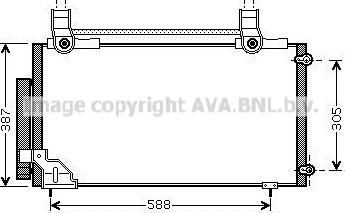 Prasco HD5186D - Конденсатор кондиционера autospares.lv