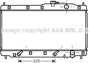 Prasco HD2172 - Радиатор, охлаждение двигателя autospares.lv