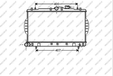 Prasco HN007R002 - Радиатор, охлаждение двигателя autospares.lv