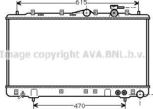 Prasco HY2056 - Радиатор, охлаждение двигателя autospares.lv