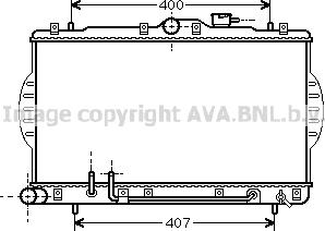 Prasco HY2034 - Радиатор, охлаждение двигателя autospares.lv