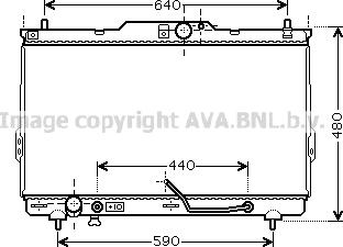 Prasco HY2114 - Радиатор, охлаждение двигателя autospares.lv