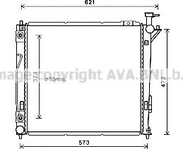 Prasco HY2339 - Радиатор, охлаждение двигателя autospares.lv