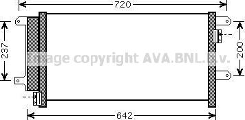 Prasco IV5089D - Конденсатор кондиционера autospares.lv