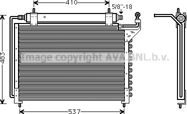 Prasco JR5013D - Конденсатор кондиционера autospares.lv