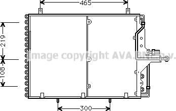 Prasco MS5169 - Конденсатор кондиционера autospares.lv