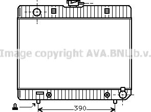 Prasco MS2048 - Радиатор, охлаждение двигателя autospares.lv