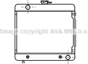 Prasco MS2024 - Радиатор, охлаждение двигателя autospares.lv