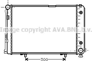 Prasco MS2110 - Радиатор, охлаждение двигателя autospares.lv