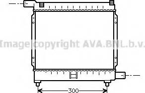 Prasco MSA2039 - Радиатор, охлаждение двигателя autospares.lv