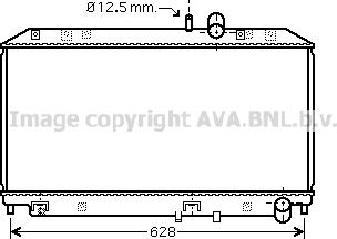 Prasco MZ2169 - Радиатор, охлаждение двигателя autospares.lv