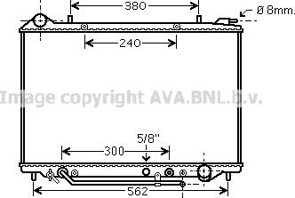 Prasco OL2405 - Радиатор, охлаждение двигателя autospares.lv