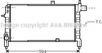 Prasco OL2074 - Радиатор, охлаждение двигателя autospares.lv