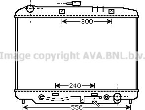 Prasco OL2180 - Радиатор, охлаждение двигателя autospares.lv