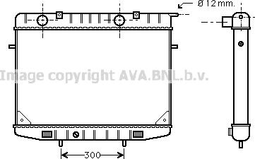 Prasco OL2188 - Радиатор, охлаждение двигателя autospares.lv