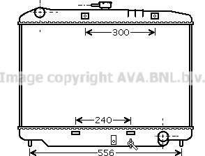 Prasco OL2179 - Радиатор, охлаждение двигателя autospares.lv