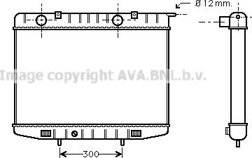 Prasco OL2214 - Радиатор, охлаждение двигателя autospares.lv