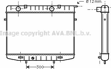 Prasco OL2213 - Радиатор, охлаждение двигателя autospares.lv