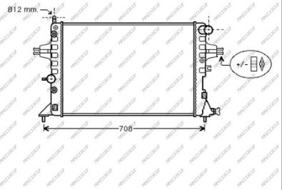 Prasco OP017R003 - Радиатор, охлаждение двигателя autospares.lv