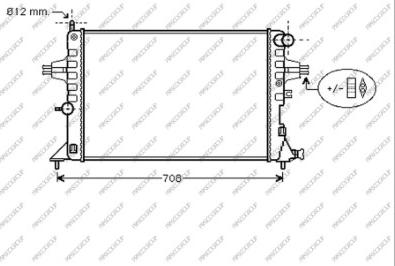 Prasco OP017R010 - Радиатор, охлаждение двигателя autospares.lv