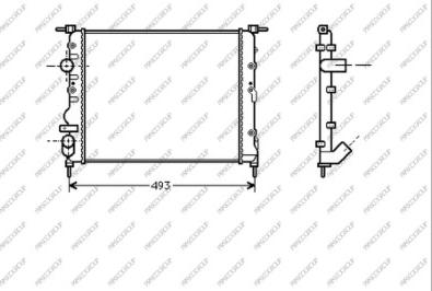 Prasco RN320R003 - Радиатор, охлаждение двигателя autospares.lv