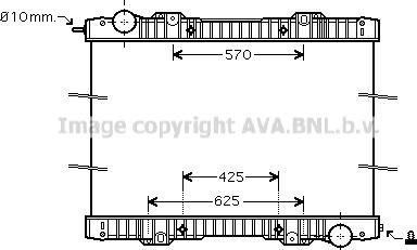 Prasco SC2020N - Радиатор, охлаждение двигателя autospares.lv