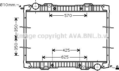 Prasco SC2020 - Радиатор, охлаждение двигателя autospares.lv