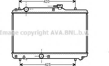 Prasco SZ2035 - Радиатор, охлаждение двигателя autospares.lv