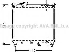 Prasco SZ2033 - Радиатор, охлаждение двигателя autospares.lv