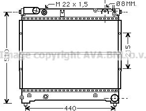 Prasco SZ2070 - Радиатор, охлаждение двигателя autospares.lv