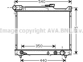 Prasco SZ2077 - Радиатор, охлаждение двигателя autospares.lv