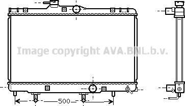 Prasco TO2156 - Радиатор, охлаждение двигателя autospares.lv