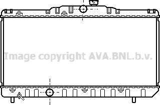 Prasco TO2117 - Радиатор, охлаждение двигателя autospares.lv