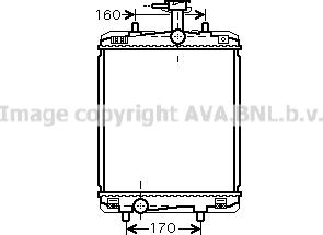 Prasco TO2363 - Радиатор, охлаждение двигателя autospares.lv