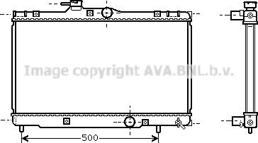 Prasco TO2273 - Радиатор, охлаждение двигателя autospares.lv