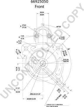 Prestolite Electric 66925050 - Стартер autospares.lv