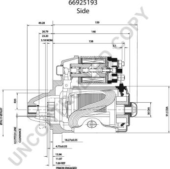 Prestolite Electric 66925193 - Стартер autospares.lv