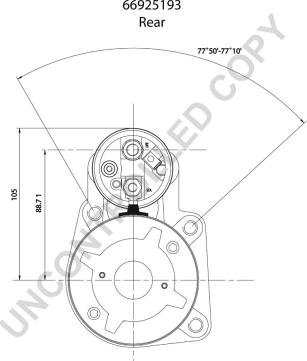 Prestolite Electric 66925193 - Стартер autospares.lv