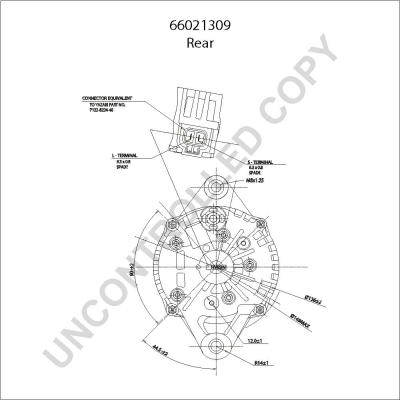 Prestolite Electric 66021309 - Генератор autospares.lv